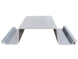 Panneau composite anti-âge en vinyle en forme de U U718, palplanches en PVC résistantes à la corrosion pour le contrôle des rivières et des berges - Product Image 2