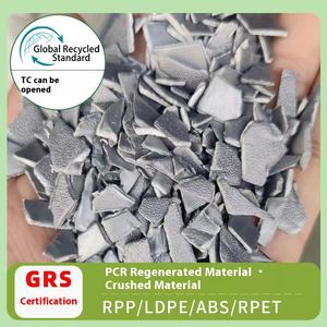 Découpe de panneau de <span class=keywords><strong>fragment</strong></span> en plastique PE ignifugé moulé par injection de feuille de plastique de polypropylène recyclé PE broyé de première qualité - Product Image 6