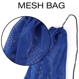 Sac de transport en filet pour équipement de plongée, grand format 18" x 27", sac à dos de plongée en maille pour palmes et équipement de natation - Product Image 3