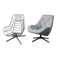 Cadre métallique personnalisé pour chaise de loisir, design moderne, à la mode, usine, écologique, offre spéciale