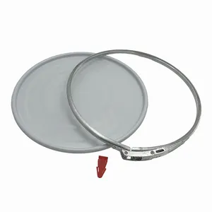 High Quality Galvanized Lever Locking Clamp Rings For Drums Pails Buckets And Barrels