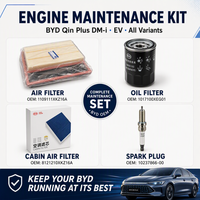 Pièces automobiles d'origine OEM BYD Qin Plus 2023-2026, pièces de rechange de haute qualité pour PHEV EV (phare/plaquettes de frein/bougies d'allumage/lave-glace)