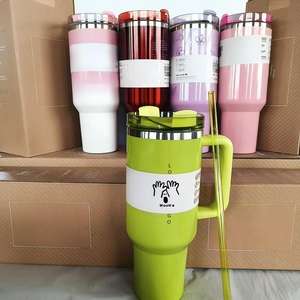 แก้วน้ำสแตนเลสพิมพ์ลายแฟชั่นแบรนด์ดัง H2.0 Stan ขนาด 40 ออนซ์ พร้อมหูจับและหลอดดูด เหมาะสำหรับใช้กลางแจ้ง ของขวัญสุดเท่ห์ ขายส่งราคาถูกจาก WOOW - Product Image 5