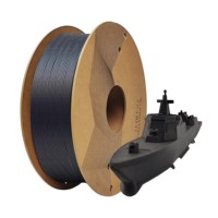 Filament PLA CF OEM ODM 1,75 mm 1 kg pour imprimante 3D, renforcé de fibre de carbone, léger, haute rigidité, sans traces, finition mate, sous vide