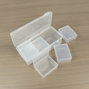 Transparent Plastic Storage Box 17.2x7.8x5cm With Lid For Jewelry Tools Fishing Gear Display Packaging - Product Image 3