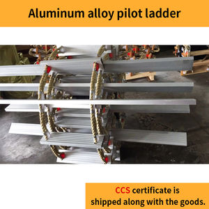 Escalera fluvial de aleación de aluminio con certificación CCS de alta calidad para el embarque de los barcos de los pilotos. Especializado para pilotos. Longitud personalizable - Product Image 2