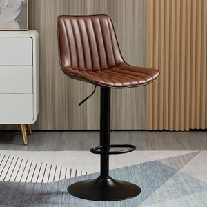 Tabourets <span class=keywords><strong>de</strong></span> <span class=keywords><strong>bar</strong></span> pivotants à cadre métallique simple <span class=keywords><strong>de</strong></span> style nordique pour la cuisine, sièges pivotants élégants pour la maison, le <span class=keywords><strong>bar</strong></span>, l'hôtel, le restaurant, la chambre à coucher - Product Image 6