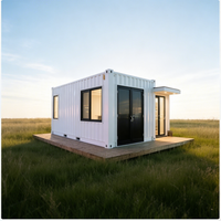 Villa conteneur moderne pliable entièrement équipée et respirante, prête à l'emploi, petite maison modulaire, bureau, salle de sport, garantie 3 ans