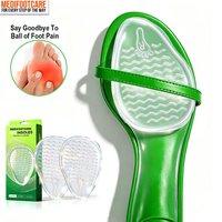 Coussinets de gel pour l'avant-pied et semelles intérieures en gel pour talons hauts, protections antidérapantes pour l'avant-pied