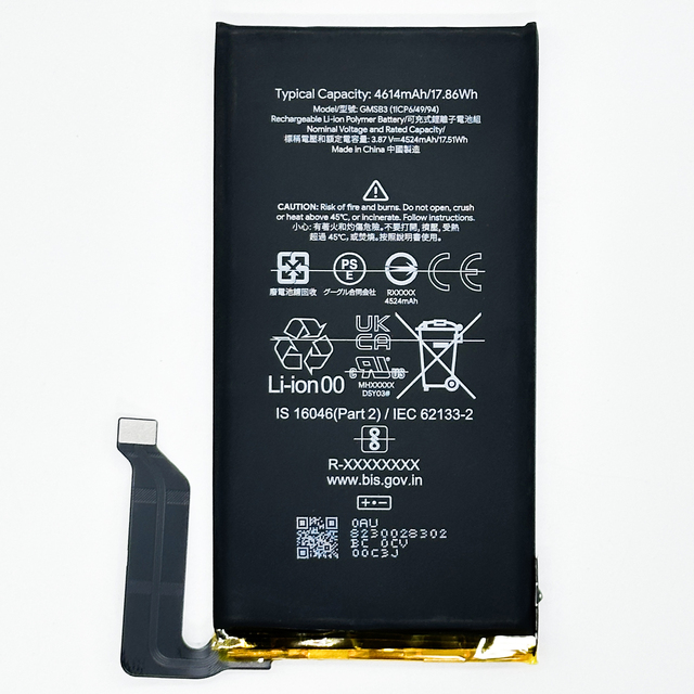 For Google Pixel 6 Mobile Phone Battery GMSB3 Large Capacity 4524mAh Rechargeable in Stock 12 Months Guarantee