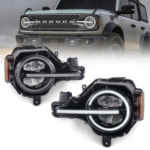 ไฟหน้า LED แบบคู่สำหรับ Ford bronco 2021-2025อะนิเมชั่นสตาร์ทอัพสัญญาณไฟสูง/ต่ำ - Product Image 1