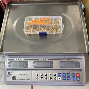 150 pièces/ensemble bornier rond cosses de type O bornes connecteur pressé à froid cuivre onglet câblage nez combinaison ensemble nouveau - Product Image 5