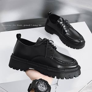 Zapatos de Cuero Wenzhou, Zapatos Cómodos para Caminar, Zapatos de Cuero Negros para Hombre - Product Image 2