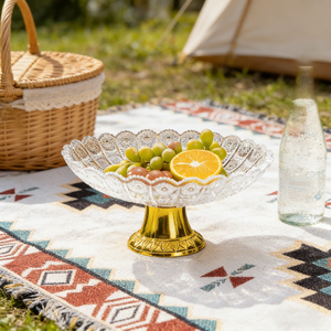 Bol de service en verre cristal transparent classique, non toxique, sans BPA, compatible lave-<span class=keywords><strong>vaisselle</strong></span>, durable, pour la maison, la cuisine et la décoration de fête (vente en gros) - Product Image 2