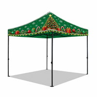 Carpa Plegable Publicitaria con Paredes Laterales y Toldo, Impresión Personalizada en Oxford 400D, para Bodas y Promociones