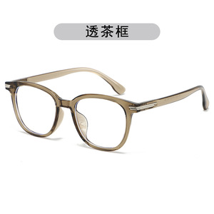 Montures de lunettes rondes SPOEN, monture intégrale, anti-lumière bleue, design léger unisexe - Product Image 4