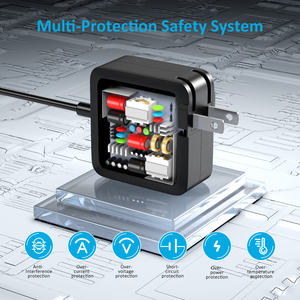 Mejor precio 65W GaN Fast Wall Charger Compatibilidad con 2type-c + USB Laptop Charger para Laptop/ Mobile Phone/ear Phone - Product Image 6