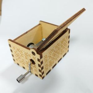 Stock manovella a mano gesì mi ama carillon <span class=keywords><strong>in</strong></span> legno per il regalo di natale - Product Image 5