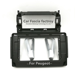 Mav Electronics Marco Mav-<span class=keywords><strong>Peugeot</strong></span> para <span class=keywords><strong>Peugeot</strong></span> C4 206/<span class=keywords><strong>208</strong></span>/2008/307/308/3008/408/508/5008/607, Kits de Salpicadero Plástico para Video Personalizado - Product Image 3