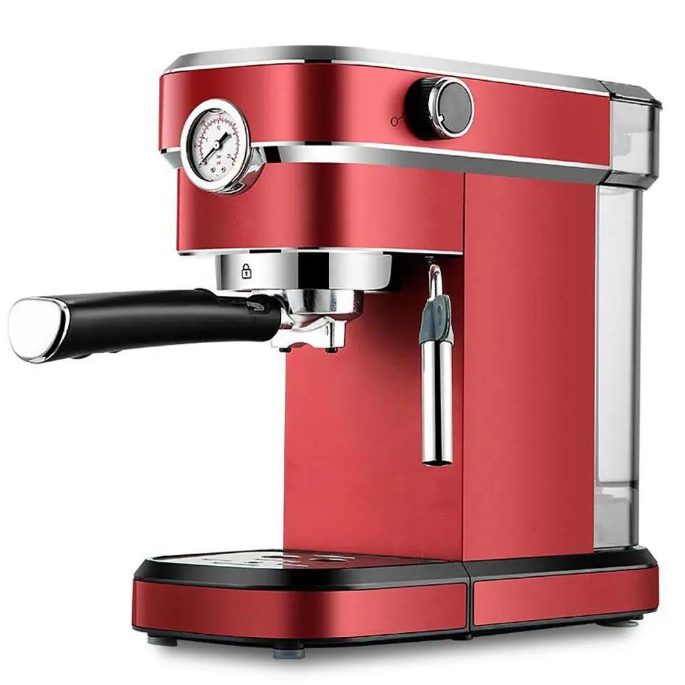 2022 אמזון חדש איטלקי מכונת קפה אוטומטית בית קטן באופן מלא אוטומטי למחצה למשוך פרח קיטור מכונת קפה חלב מקציף