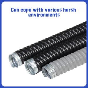 Conduits de <span class=keywords><strong>tube</strong></span> métalliques enduits de plastique de tuyau flexible en métal enduit de PVC de haute qualité - Product Image 3