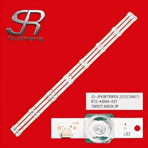 Bande LED d'éclairage arrière pour téléviseur NO.3210, authentique, neuve, JS-JP43B71081ER.202G(30607) R72-43D04-037 790121T.60034 - Product Image 2