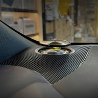 Kit d'enceintes tweeter à levage automatique avec éclairage d'ambiance et klaxon aigus escamotable pour tableau de bord Toyota Camry 8ème génération