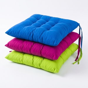 <span class=keywords><strong>Coussin</strong></span> de siège 40*40cm avec attaches pour usage intérieur/extérieur, logo personnalisé, <span class=keywords><strong>coussin</strong></span> carré en coton pour bureau et maison - Product Image 3