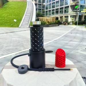 Ensemble de narguilé rouge à lèvres personnalisé en acier inoxydable Nouveau style Intérieur Home Party Bar Hookah Lounge Restaurant Shisha Narguilé Sheesha - Product Image 2