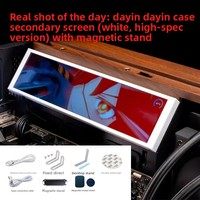 Moniteur secondaire IPS de 8,8 pouces avec surveillance du statut du PC, interface Type-C, boîtier en alliage d'aluminium, écran alimenté par USB CN