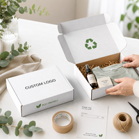 Carpeta de Regalo de Papel Kraft Corrugado Reciclable con Inserto, Laminado Brillante o Mate y Grabado, para Envío Postal