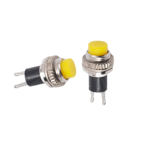 DS-314 tự đặt lại nút nhấn tạm thời <span class=keywords><strong>2</strong></span> pin 10mm thường đóng công tắc điều khiển cho các ứng dụng khóa - Product Image 3