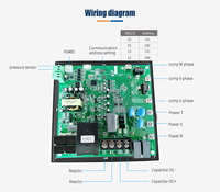 Système VRF 50/60Hz 16-25HP Multi-split Full DC Carte de circuit d'onduleur pour climatiseur central commercial