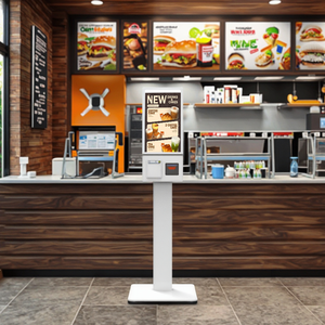 Kiosco Digital Interactivo de Autoservicio de 21.5/23.8/27/32 Pulgadas, Pantalla LCD Pequeña, Kiosco de Autoservicio para Restaurantes de Comida Rápida - Product Image 6