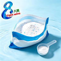 Lessive en poudre blanchissante de haute qualité, écologique, vente en gros usine