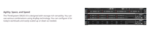 Servidor en Rack ThinkSystem SR635 V3 1U, EPYC 9005, DDR5, 1.5TB, Virtualización Moderna para TI Intensiva - Product Image 1