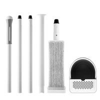 En gros, Ensemble serpillière plate à pression et seau en plastique, microfibre anti-rayures, pour nettoyage super humide et à sec des sols, avec système de lavage mains libres