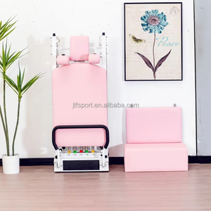 Máquina de <span class=keywords><strong>Pilates</strong></span> Reformer Portátil Plegable <span class=keywords><strong>Aero</strong></span> Mini con Equipo de Media Tabla y Conjunto de Accesorios para Uso Doméstico - Product Image 3