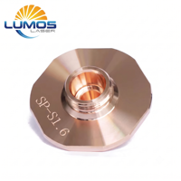 Buse laser métallique de remplacement D28-E-B-15-S M11 pour tête de découpe laser à fibre Han's, consommables Hypertherm, flux d'air stable, fonctionnement fluide