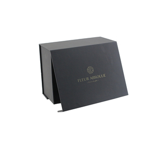 High Quality Luxury Custom Cosmetic Perfume <b>Black</b> Magnetic Rigid <b>Boxes</b> Sponge Liner Matt Lamination Embossing Recyclable Gift - Product Image 4