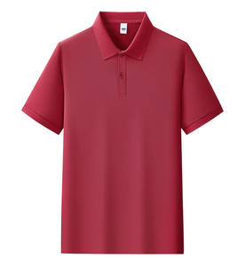 Camisetas <span class=keywords><strong>Polo</strong></span> Lisas para Hombre, Tejido Transpirable, Corte Ajustado, Manga Corta, Cuello Alto, Logotipo Personalizado, Camisetas <span class=keywords><strong>Polo</strong></span> al por Mayor - Product Image 6
