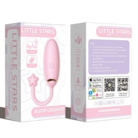 APP+ Damenmode Fernbedienungs-Vibrator Sternform Vaginalkugeln & Klitoris G-Punkt Massage Sexspielzeug Masturbatoren für Frauen