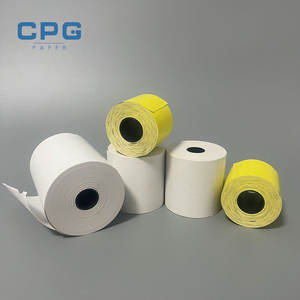 Papier de caisse enregistreuse POS/ATM de haute qualité 57X40 80X80 Papier thermique rouleaux de caisse - Product Image 1