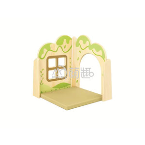 Centre d'activités en bois Moetry pour nourrissons et tout-petits Meubles de jeux sensoriels avec tunnel à ramper et tapis en mousse souple pour garderies - Product Image 2