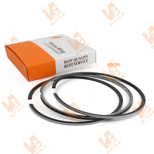 Set di Fasce Elastiche <span class=keywords><strong>6D125</strong></span> per Escavatore <span class=keywords><strong>Komatsu</strong></span> S6D125 6150-32-2030 Set di Fasce Elastiche Sostitutive per Motore - Product Image 3