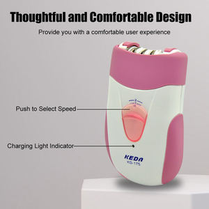 Rasoio Elettrico per il Corpo Femminile, Trimmer Ricaricabile Senza Fili per Gambe, <span class=keywords><strong>Braccia</strong></span>, Ascelle e Zona Bikini - Product Image 4