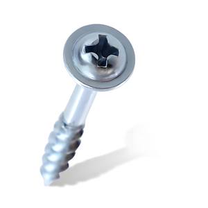 Sujetadores de fábrica cabeza de arandela Phillips plana #6 #7 #8 tornillo de madera al por mayor cabeza de armazón de acero al carbono tornillo Torx autorroscante - Product Image 6