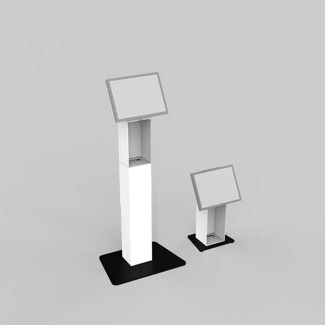 Peacemounts KS-06 Customizable Metal Touch Screen Tablet PC Stand Self-Service Payment Display Kiosk for Retail Use Order