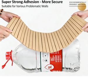 ملصق جداري ثلاثي الأبعاد من البي في سي بتصميم أوروبي مقاوم للماء والحريق بنمط مخطط ومربعات للمنازل والشقق وغرف النوم والمكاتب والحمامات - Product Image 5