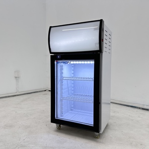 <span class=keywords><strong>Mini</strong></span>-réfrigérateur à boissons lumineux personnalisé conçu pour mettre en valeur les thés glacés pétillants dans les zones de bars urbains branchés - Product Image 5